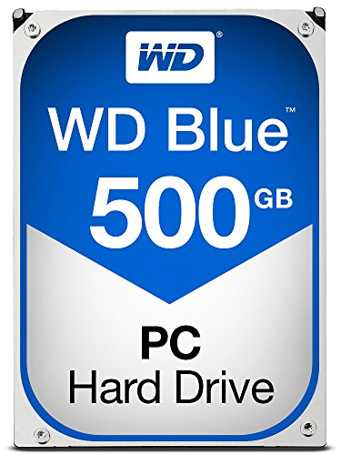Western Digital Blue Desktop 500 GB 7200RPM SATA III 3.5-Inch PC Hard Drive - Black