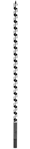 kwb Schlangenbohrer Ø 28 mm (Länge 460 mm, 10 mm Sechskantschaft, präzisionsgeschliffen)