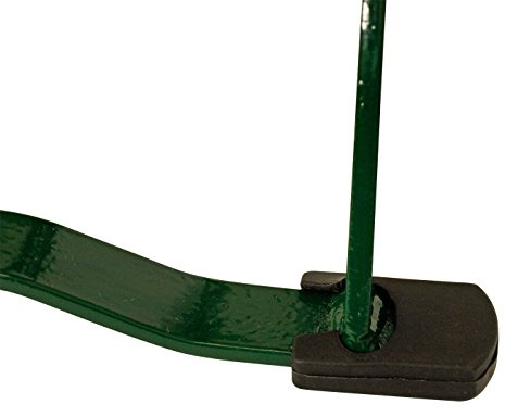 DEGAMO Bodenschoner Satz aus Kunststoff für Flachstahmöbel/Biergartenmöbel, Stühle und Tische, 4er Set