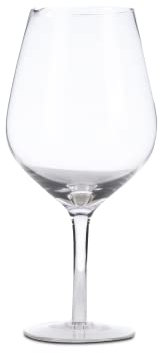 Giant Wine Glass Decanter 1.9 Litre - x6 - Large Novelty Glass Shaped Carafe for Serving Wine