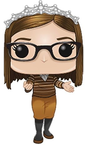 Funko POP! TV: Big Bang Theory-Amy Farrah Fowler - Samlarobjekt vinylfigur - Presentidé - Officiella varor - Leksaker för barn och vuxna - TV-fans - modellfigur för samlare och display
