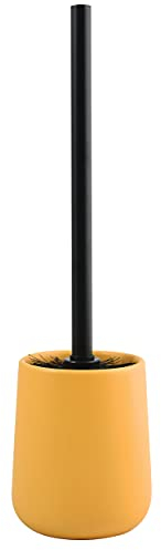 MSV Maonie - Escobilla de Inodoro (cerámica, Acabado Mate), Color Amarillo
