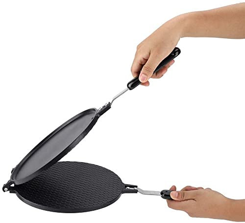 Waffle Maker, Non-Stick Double Sided Waffle Mold for Pancake Ice Cream Cones Omelet