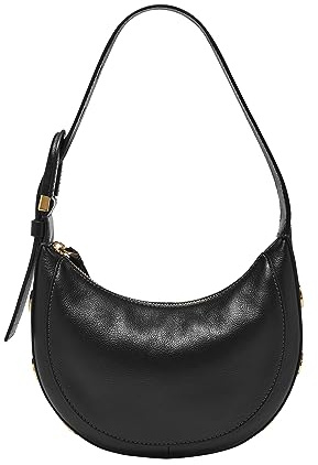 Fossil Harwell - Borsetta da donna in pelle a mezzaluna