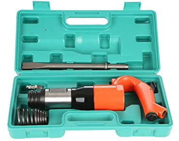 Ensemble de burins à marteau pneumatique Kit de pelle à marteau pneumatique absorbant les chocs pelle à vent C4C6 outil de nivellement de pelle pneumatique à fort impact Léger, compact (Size : C6)