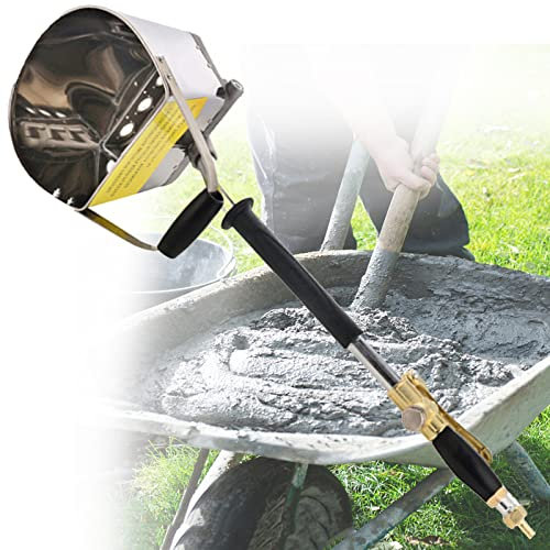 XNZJHPP Cement Mortar Spray Guns Plaster Sprayer Hopper Guns Aluminium Watering Can w/4 Jets Hopper Plaster Concrete Cement Sprayer