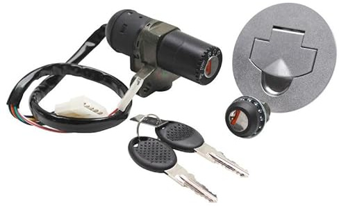 cyclingcolors Interruptor de llave para motocicleta, scooter y ciclomotor compatible con aprilia rs