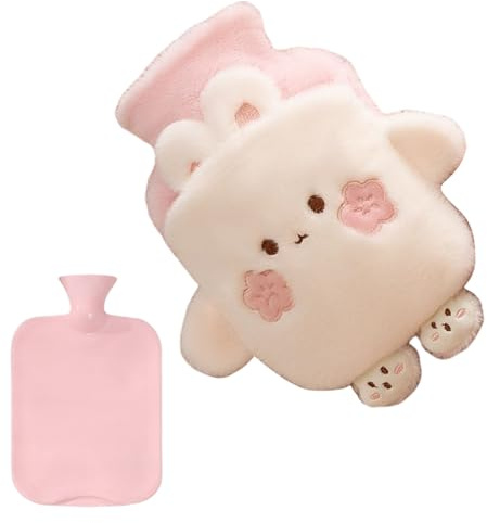 Hot Water Plush Toy, 1L Animal Shaped Heat Accessory - Hand Warmer | For Patients, Elderly, Students, Athletes, Office, Home and