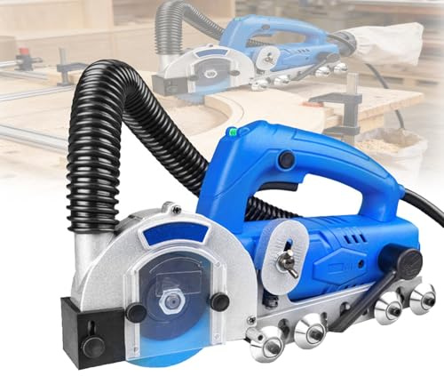 GQKVQ Nettoyeur de Joints de carrelage électrique 1200 W,Lame de scie 1.2,Et Lame Diamantée,9000 TR/Min,pour Joints et Surfaces carrelées