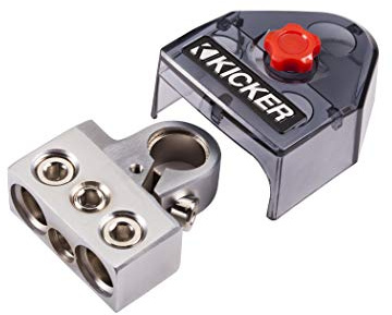Kicker 46BT4 Car Audio Positive - Negative Power Wire Cable Battery Terminal BT4