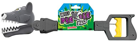 Pincher Pals - Loup de Deluxebase. Jouet pinceur de Grande Taille pour Les Enfants. des Jouets à Griffes Amusants Qui Font de fantastiques Cadeaux Canine!