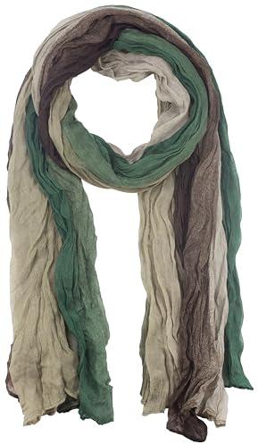 fashionchimp Damenschal mit modischen Farbmuster-Design in Crash-Optik, Multi-Color, feine Stoffqualität, Allseason Schal