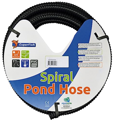 30 M. SPIRALSCHLAUCH TEICH SCHLAUCH 20 MM (3/4) ROLLE