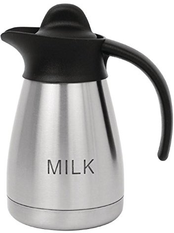 Commercial Screwtop Vacuum Milk Jug Pitcher 500ml Restaurant Cafe Pub B&B Hotel