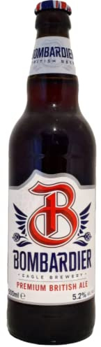 Bombardier Bière en Bouteille 5.2° 500 ml - Lot de 6