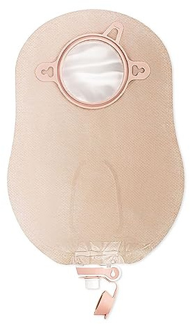 New Image Hollister 18922 Urostomie-Beutel, 22,9 cm Länge, 4,8 cm Flansch, 2,9 cm, 10 Stück