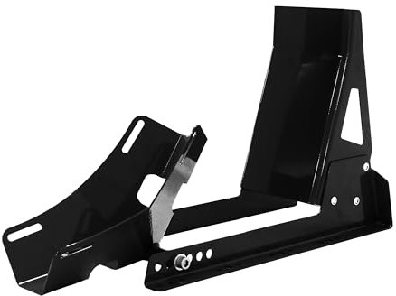 'Ibex transporte Balancín – Rueda de 17 21 tamaño de la rueda delantera soporte de montaje frontal Balancín – Rueda abrazadera Moto Balancín transporte Soporte Negro