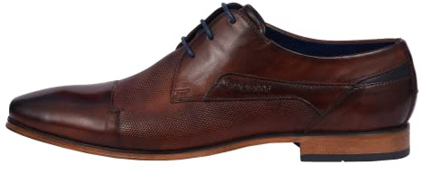 bugatti Herren Businessschuhe, Männer Business Schnürer,Schnuerer,straßenschuhe,Strassenschuhe,Schnuerung,lace-up Shoes,braun (6000),46 EU / 11 UK