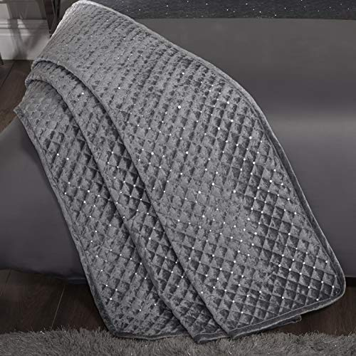 Glamour Tagesdecke Silber
