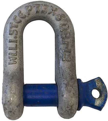 RS PRO Schäkel mit Gewindestift Ø=11mm für 1.5t Last