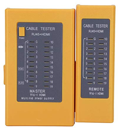 Testeur de câble HDMI, testeur de câble numérique Haute définition HDMI Tracker Portable de testeur de câble RJ45