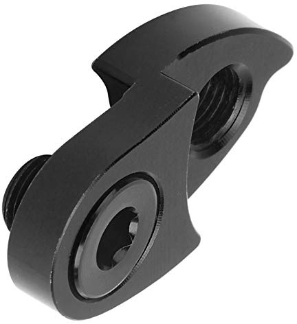 Forcellino cambio posteriore bici, prolunga deragliatore posteriore bicicletta Lega di alluminio per ciclisti per grande a 8 velocità / 9 velocità / 10 velocità / 11(black)