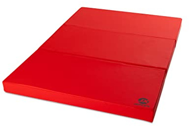 Jeflex - klappbare Weichbodenmatte & Turnmatte 150 x 100 x 8 cm MADE IN GERMANY/Gymnastikmatte tragbar/platzsparende Fitnessmatte & Yogamatte/Spielmatte für Kinderzimmer