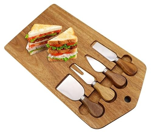 Set Tagliere for Formaggi Tagliere for Formaggi in Legno Tagliere for salumi Piatto for antipasti e Formaggi Vassoio for Carne e Formaggi Portata in Legno