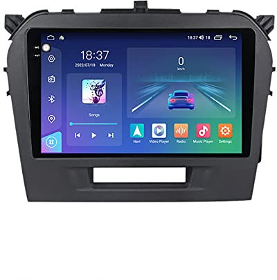ACLips 9/9,5-Zoll-Auto-GPS-Navigationsbildschirm, Android 12-Videoplayer für Suzuki Vitara 4 2014 2015 2016 2017 2018, unterstützt kabelloses Carplay Bluetooth 4G WiFi FM AM