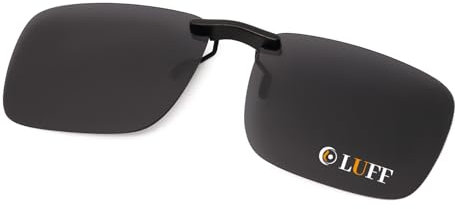 LUFF Clip Unisex Polarizzata su Occhiali da Sole per Occhiali da Vista-Buoni Occhiali da Sole Stile clip per Occhiali Miopia all'Aperto/Guida/Pesca