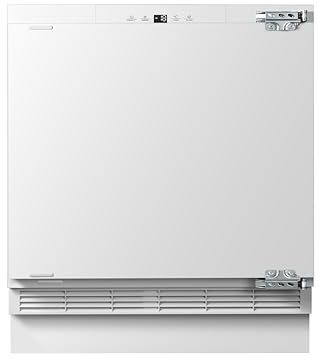 Silverline Frigorifero sottotavolo da Incasso R12093W01, capacità netta 121 lt, controllo elettronico, porte reversibili,capacità netto frigorifero 104 l, capacità netta freezer 17 l
