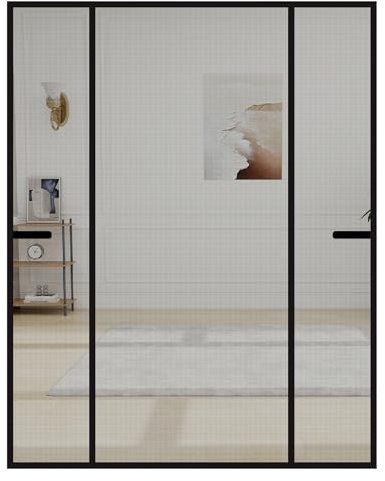 LALAGO Moustiquaire magnétique pour double porte - 170 x 210 cm - Sans perçage - Aimants puissants - Protection contre les insectes