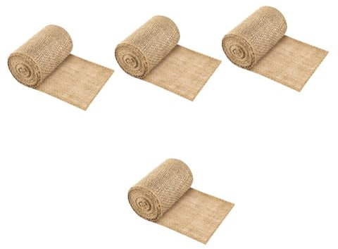 BESPORTBLE 4rollen Baumstamm Schutzbandage Jute Wiederverwendbarer Winter Baum Protector Wrap Für Frostschutz Und Pflanzenpflege Atmungsaktiv Und Praktisch Anwendung
