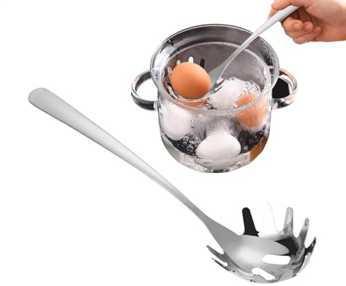 Cuchara para servir pasta – Herramientas de cocina Cuchara de pasta, utensilios de cocina, servidor de pasta, cuchara para espagueti, pasta Colander