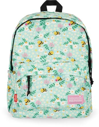 LEGAMI - Sac à dos Pour École My Backpack, Pochette École Rembourrée | Réglable, Fermeture Zip, Compartiment Intérieur pour Portable et Tablette, Poche Latérale, Utilisable en voyage, 30x 40x18cm