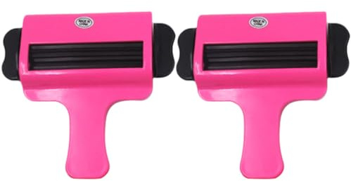FRCOLOR Exprimidor de Pasta de Dientes y Espuma Limpiadora, Herramienta Manual Reutilizable de Plástico para Apretar Tubos en Baño y Cocina, 2 Piezas Fáciles de Usar Color Color Aleatorio