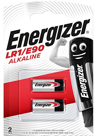 Energizer Dos (2) x LR1 N KN MN9100 E90 4001 AM5 910 A Pilas alcalinas 1,5 V batería - usarse en Relojes, calculadoras, Alarma de picada de Pesca etc.