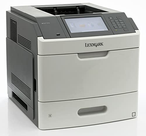 Lexmark MS812DE Farblaserdrucker (1200 DPI, USB 2.0) Graphit/weiß