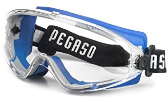 PEGASO 22 - Gafas proteccion gama ANTI-IMPACT modelo EOS Lente PC Incolora antivaho, azul y gris, l
