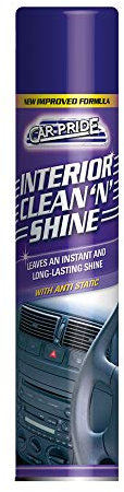 CAR INTERIOR CLEAN N SHINE CLEANER ANTI-STATIC SPRAY