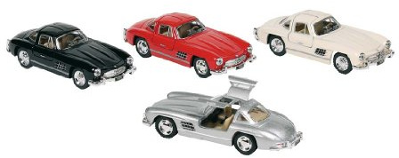 GOKI - Mercedes-Benz 300SL Coupe (1954), 1:36, L= 12,8 cm Autos und andere Fahrzeuge, mehrfarbig (12177)