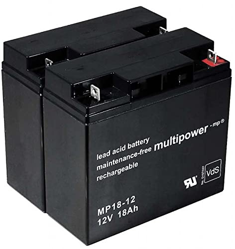 Powery Batería de Reemplazo para SAI APC Smart-UPS 1500