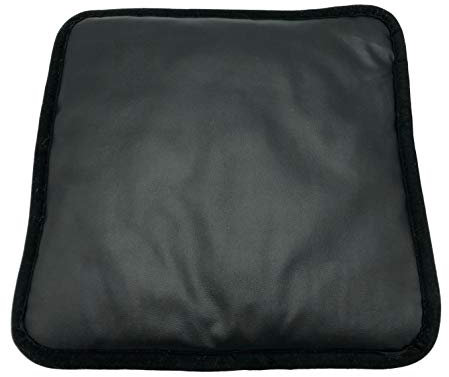 Cojín para Asiento (40 x 40 cm, Piel sintética y Lana), Color Blanco