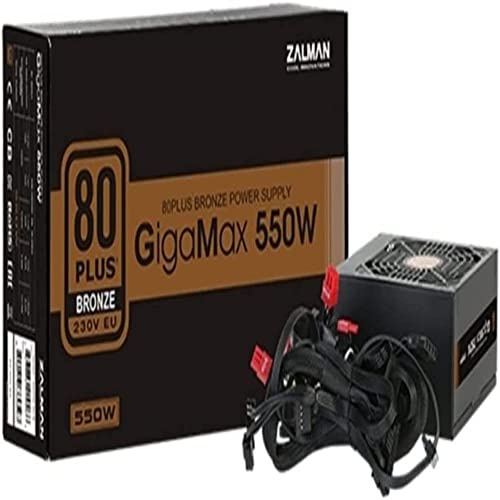 Zalman GigaMax 550W (80Plus Bronze) - Alimentation PC Non modulaire