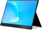 Tragbarer USB-C-Monitor - 39,6 cm (15,6 Zoll) FHD 1080p FHD HDR FreeSync Zero Frame USB-C Computer Display mit Dual Type-C Mini HDMI für Laptop PC Telefon Mac Surface Xbox PS4/5 mit Smart Case VESA