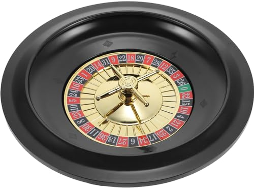 Cabilock 10 Zoll Kreatives Russisches Roulette Spielrad - Ideale Spielrequisite Für Partys Karneval Und Feiertagsunterhaltung - Tragbares Und Kompaktes Design Aus Hochwertigem Kunststoff