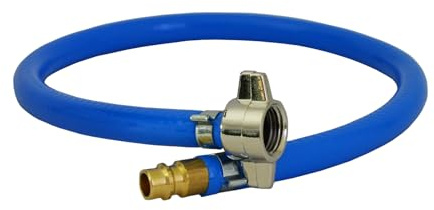M16x1,5 Adapterfüllschläuche blau Reifenfüllschlauch Adapterschlauch (M16x1,5 / 500mm m. Stecker NW7,2)