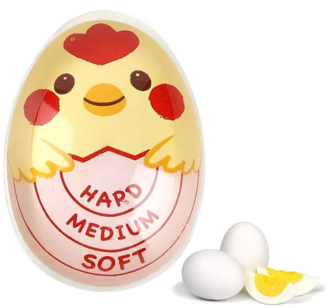 1Pcs Egg Timers for Boiling Eggs Reusable Boiled Egg Timer for Resolution Egg Boiling Tool Kitchen Accessories Cooking Artifact Enable To Easily Grasp The Degree Of Unripeness Of Food