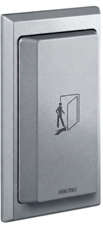 Geze GEZE Automatische Türsysteme - ID 128583: FLÄCHENTASTER LS 990 EDELSTAHL, UP, Außergewöhnliche Leistung, Innovatives Design, Einfache Installation, Energieeffizient
