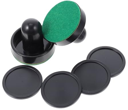 BCOATH 2set Plastiska Hockeyhandtag Slitstarka Paddlar För Luftspel Perfekta För Air Hockey Bord Ersättningsutrustning För Spel Och Underhållning